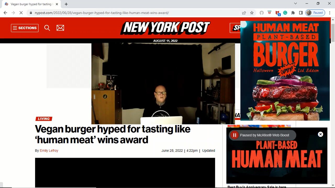 Tastes like human meat vegan burger coming to your junk food restaurant soon.