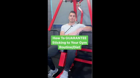 How to GUARANTEE You Stick To Your Gym Routine