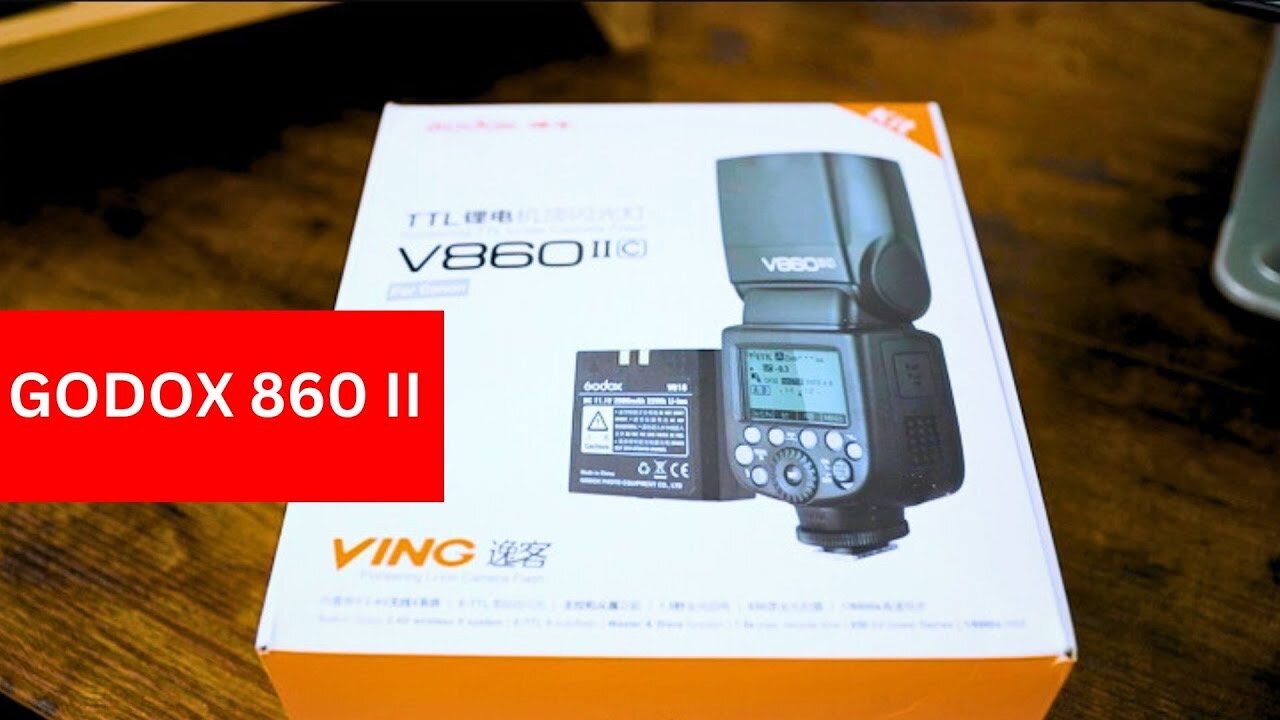 Unboxing the GODOX V860 II: The BEST Flash for Photography in 2024