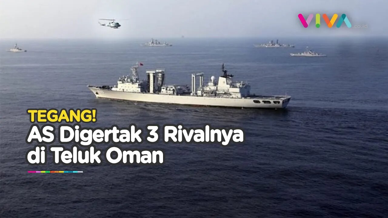 URA! Pentagon Digertak 3 Negara Musuh di Teluk Oman