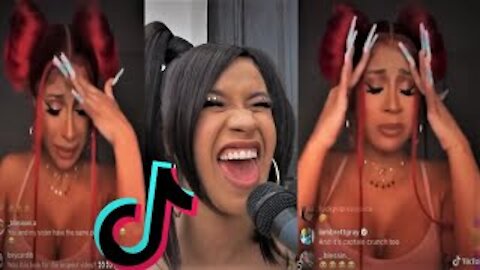 funny tik toks with cardi B 🤣🤣🤣