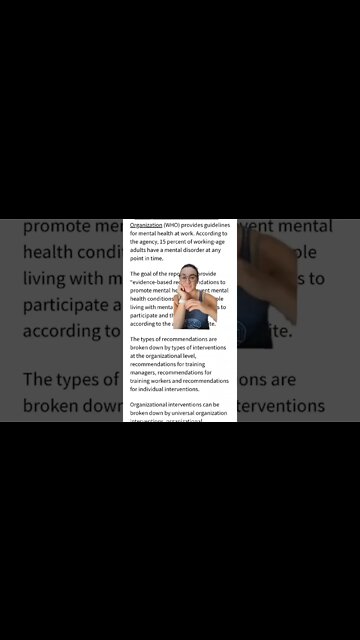 Will this bring about change? #mentalhealth #burnout 😎