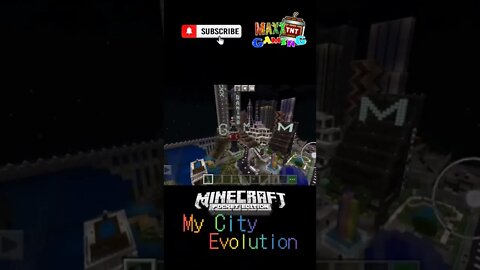 Minecraft-My City Evolution💯