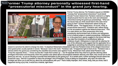 Trump lawyer tells Mueller lawyer Jack Smith's case should be dismissed." - June 15, 2023