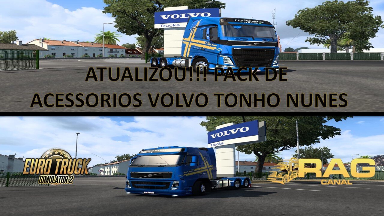 Atualizou!!! Pack de Acessórios Volvo Tonho Nunes