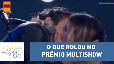 Beijo de Iorc e Werneck, Ludmilla deprê e Céu brilhando; o que rolou no Prêmio Multishow