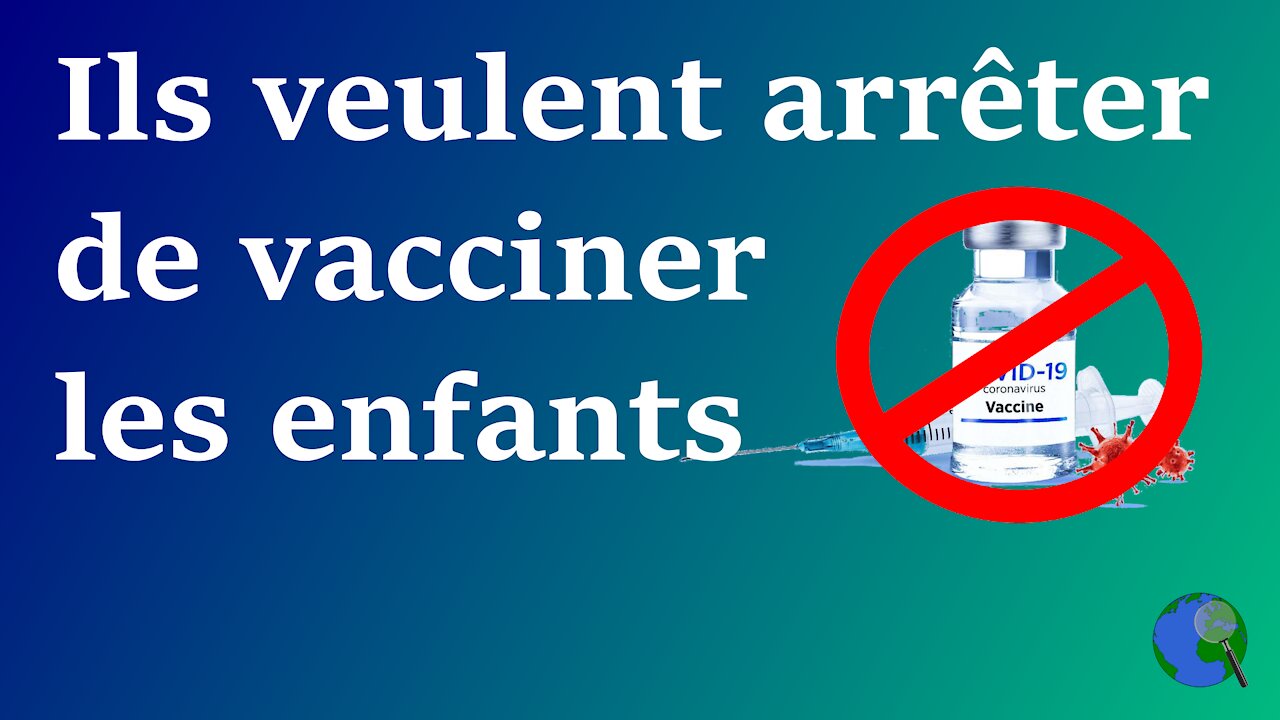 Angleterre - Ils veulent faire stopper la vaccination des enfants