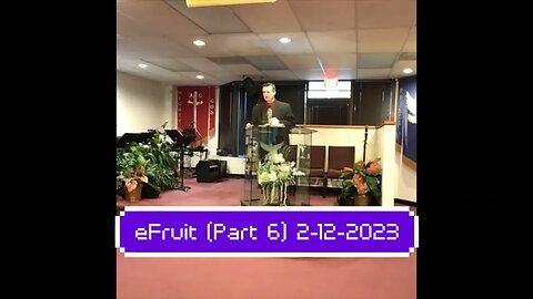 eFruit (Part 6)