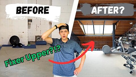 Building A 500 Sqft HOME GYM...Fixer Upper??