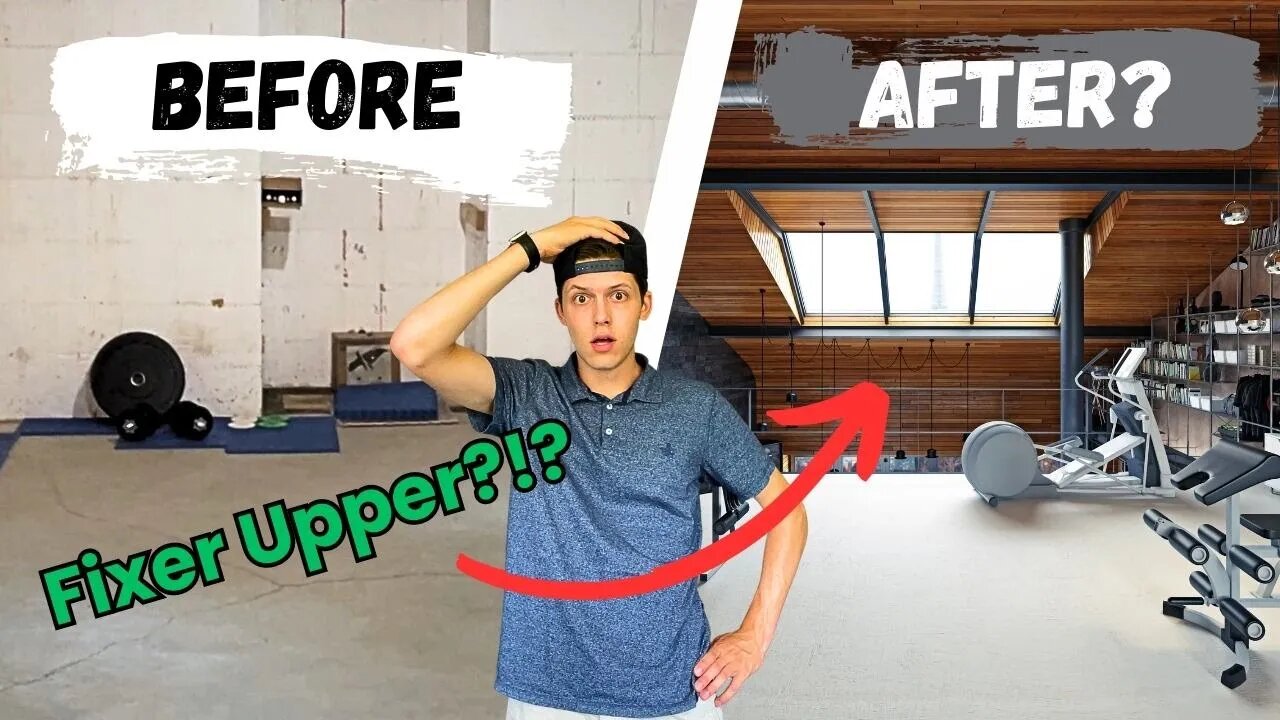 Building A 500 Sqft HOME GYM...Fixer Upper??