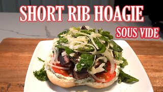 SHORT RIB HOAGIE / SOUS VIDE