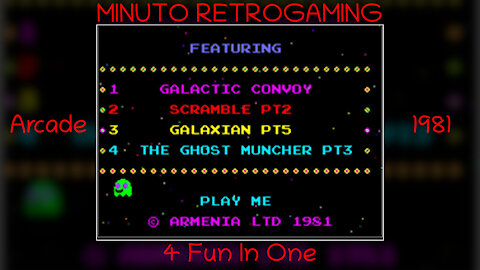 (one minute of) 4 Fun in 1, Arcade, 1981