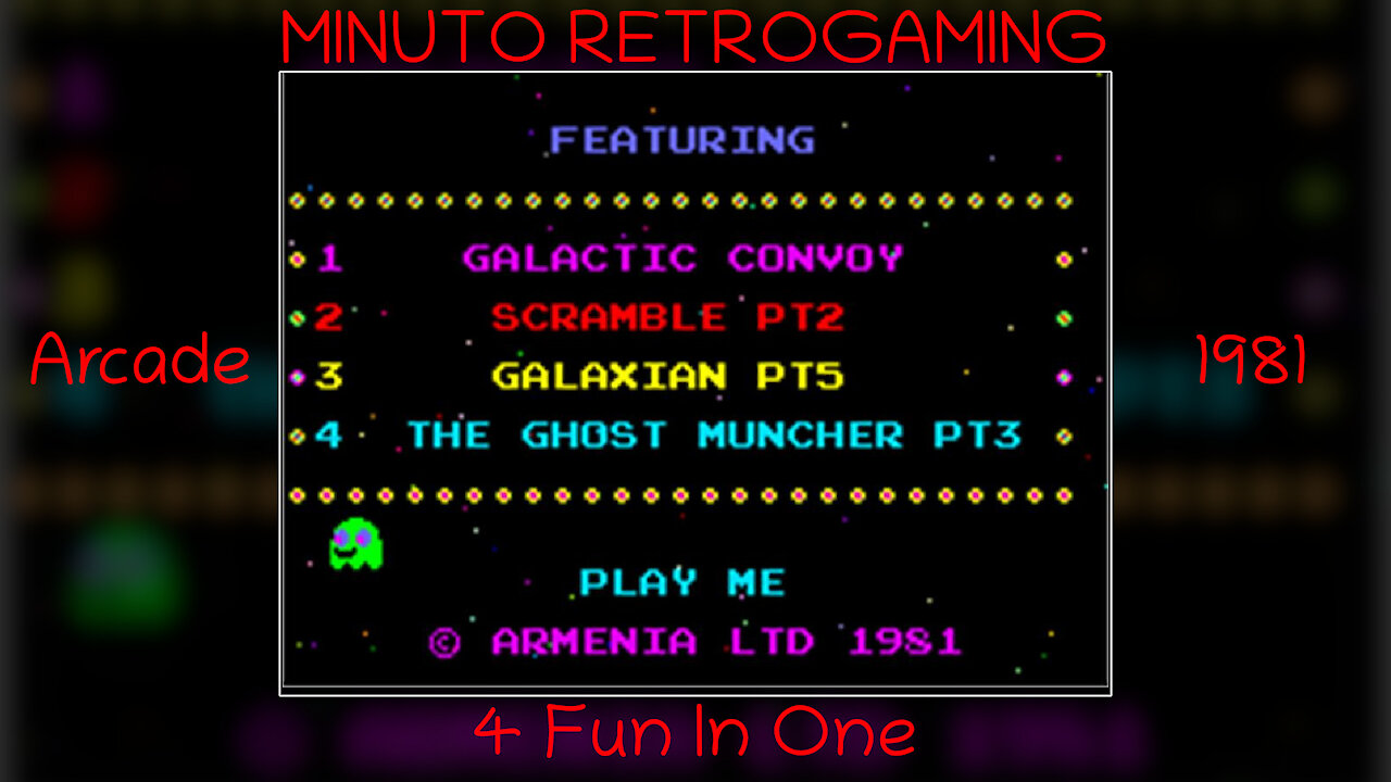 (one minute of) 4 Fun in 1, Arcade, 1981