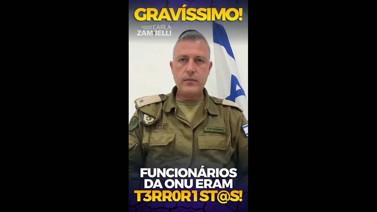 Militar israelita Brasileiro esclarecendo sobre o preciso ataque contra os terroristas do Hamas