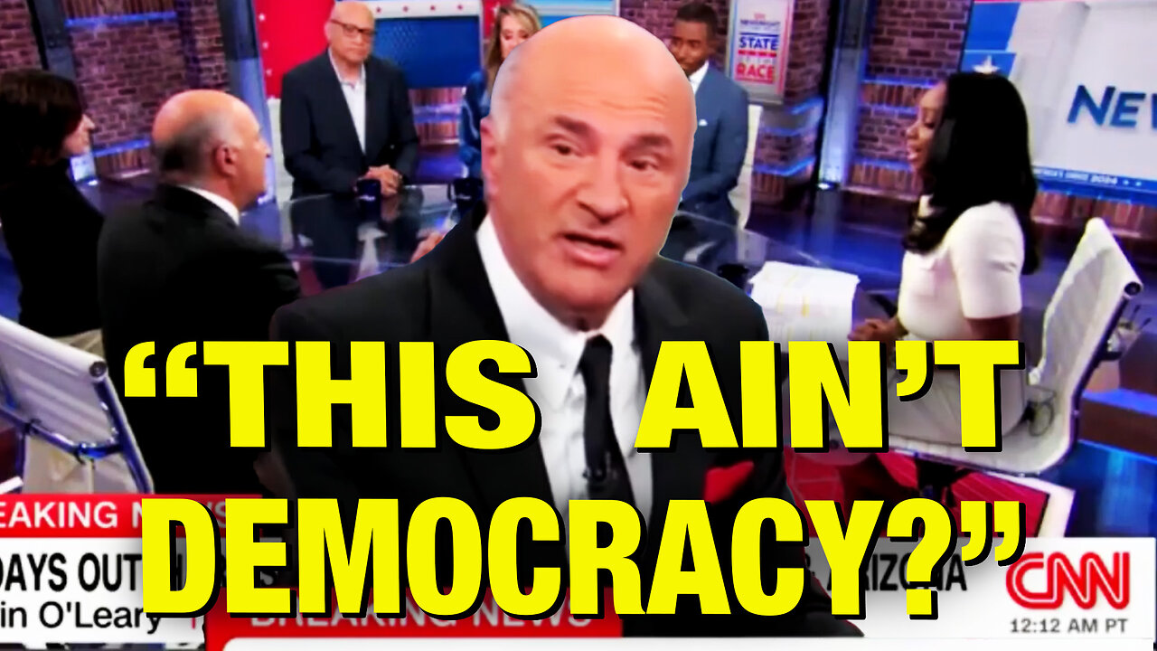 CNN Panel FLIPS OUT When Shark Tank Host Criticizes Kamala!