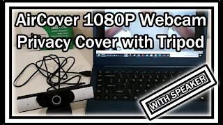 AirCover C500 1080P USB FHD Webcam 3 in 1 with Microphone, Speaker & Privacy Cover FULL REVIEW