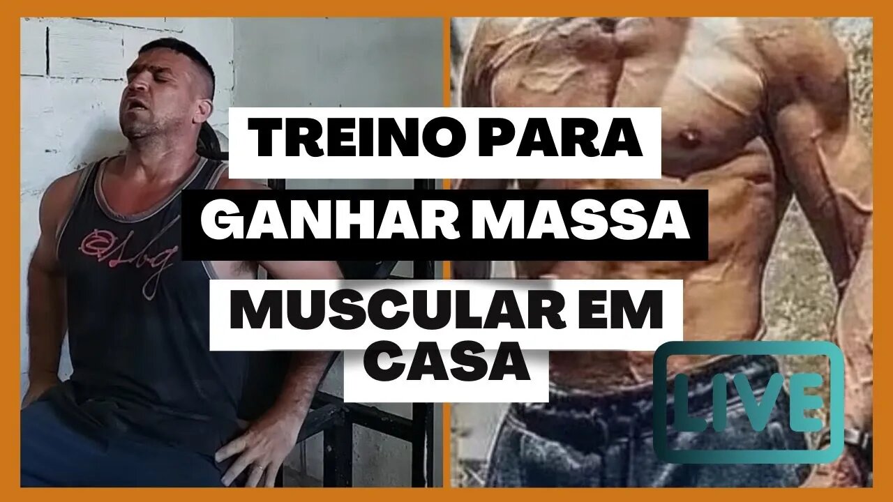 Treino Pesado Para Ganhar Massa Muscular Em Casa [Academia ]