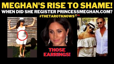 MEGHAN MARKLE'S RISE TO SHAME! WHEN DID SHE REGISTER PRINCESSMEGHAN.COM? Unbelievable!