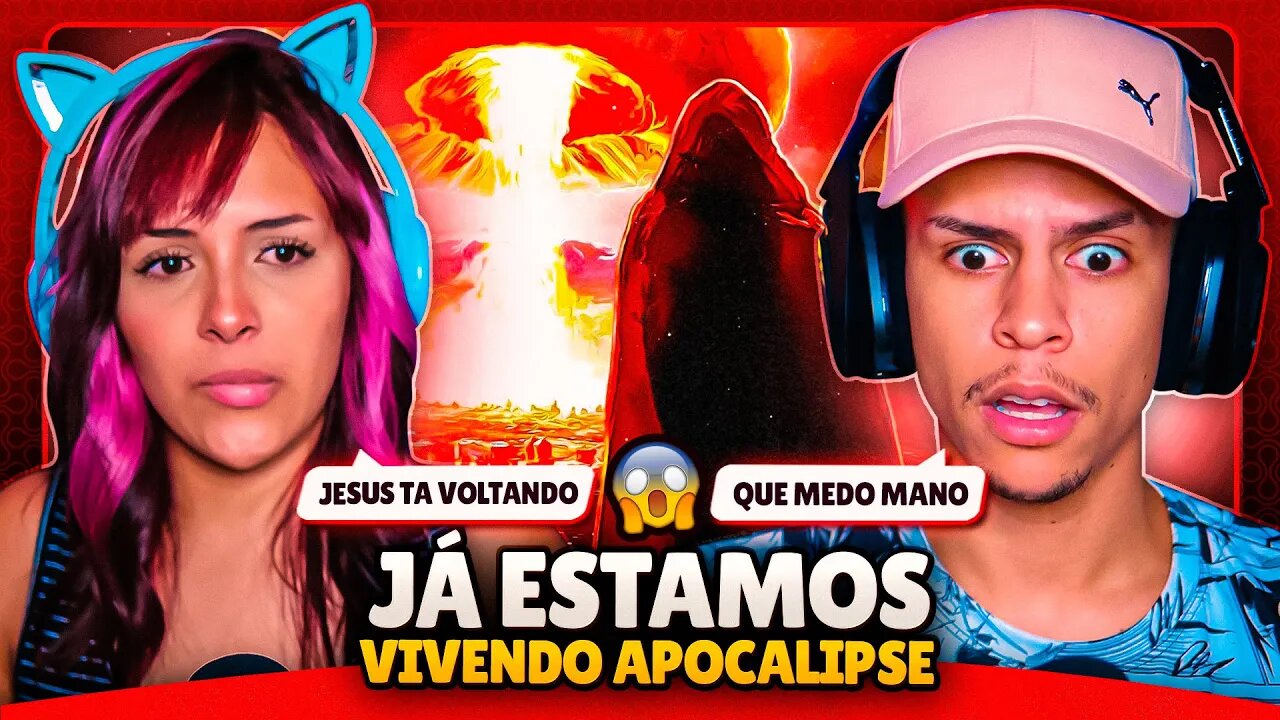 HENRIQUE MENDONÇA - Rap do Apocalipse - A TERRA VAI TREMER (CLIPE) | [React em Casal] 🔥