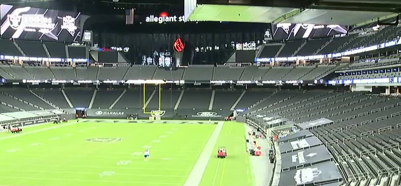 An inside look at the Raiders' new home after game day