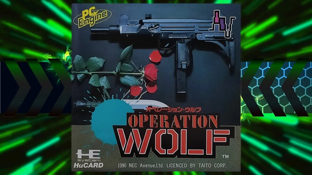 Operation Wolf | PC-Engine playthrough | Real hardware