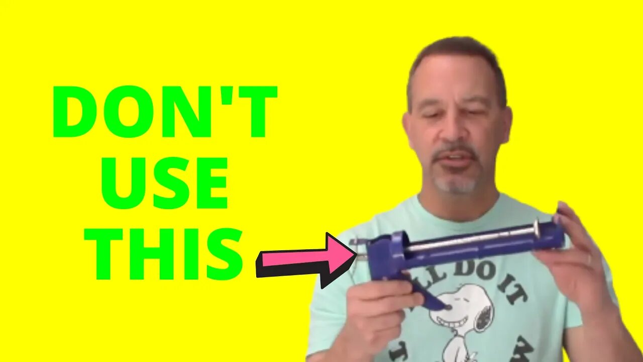 How to caulk like a pro