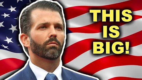 BREAKING: DONALD TRUMP JR. SHOCKS THE WORLD!!