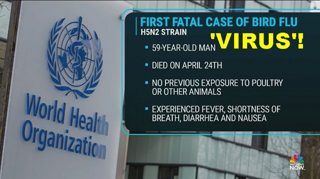 Avoid County Fairs First Fake Bird Flu VIRUS Death In Human From Flu Never Seen Before!