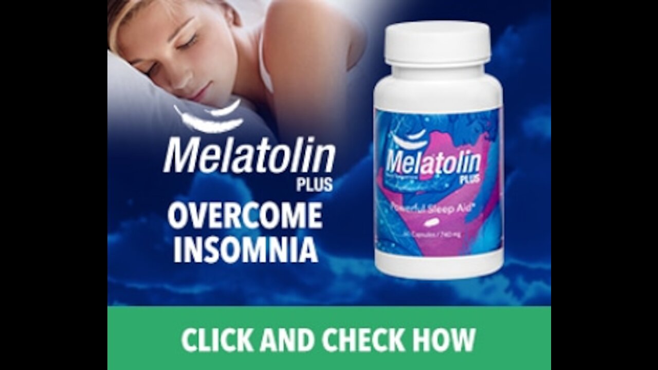 Melatolin Plus Sleep Aid It is a natural food supplement that helps treat insomnia.