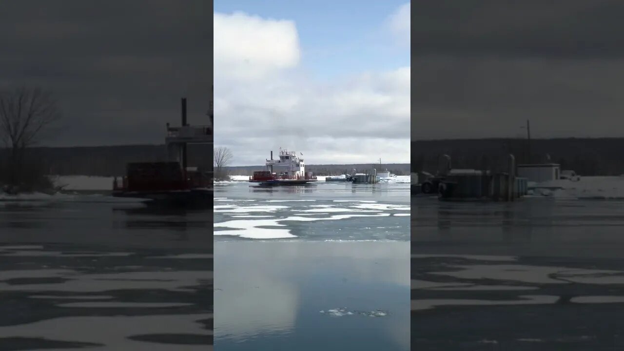 Worldwide Ferries. #trending #shorts #merchantnavy #lifeatsea #ferry #river #cold #riverferry #ship