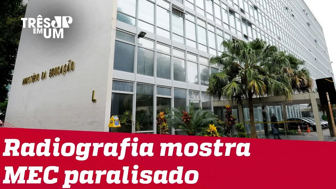 Radiografia feita pela Câmara aponta paralisação e ineficiência no MEC