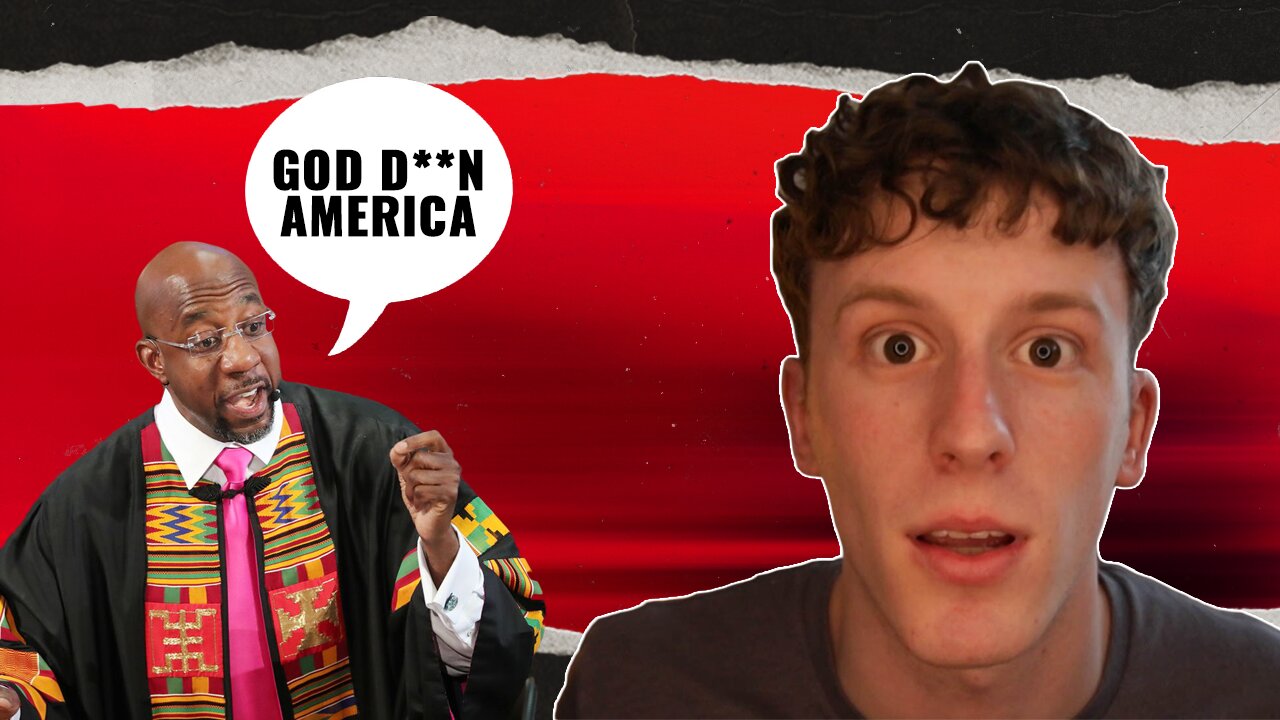 Raphael Warnock (A PASTOR) said what? "God D**N America"