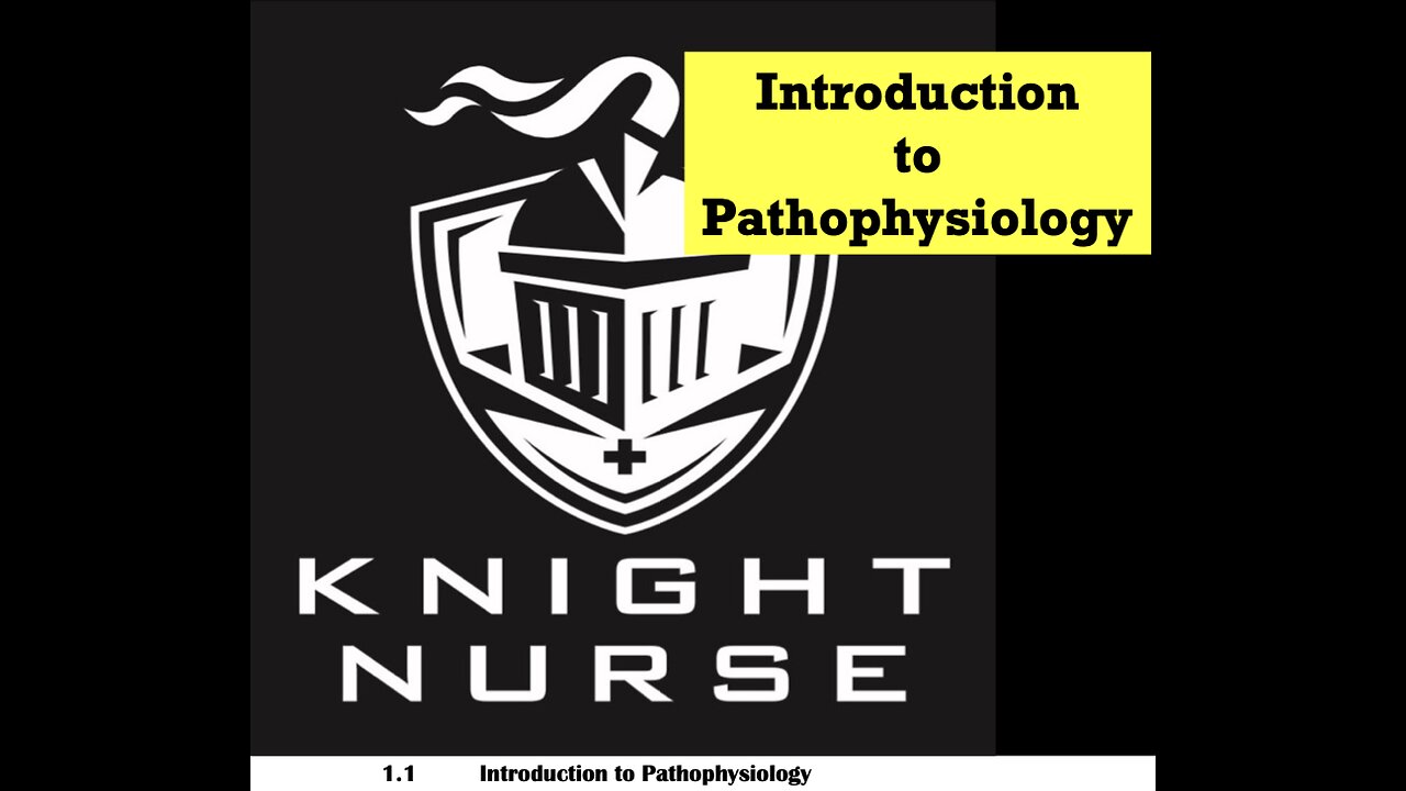 Introduction to Pathophysiology