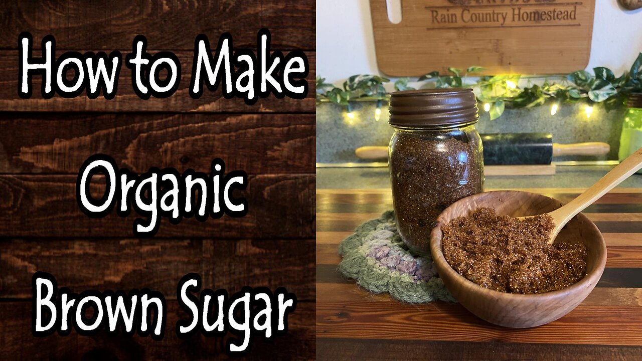 How to Make Organic Brown Sugar