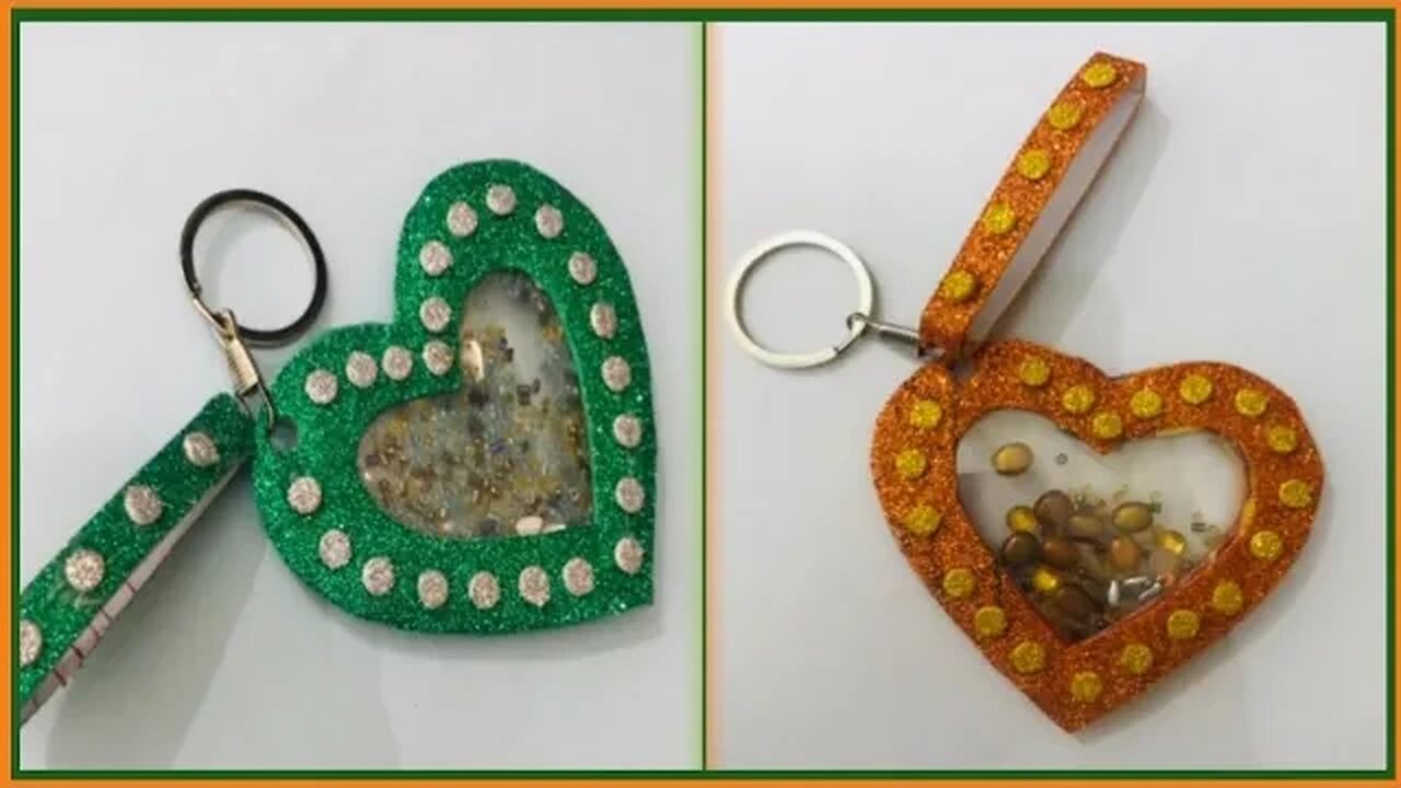 How to make keychain| How to make keychain at home| Keychain making at home