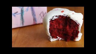 Valentine's Day Red Velvet Truffles