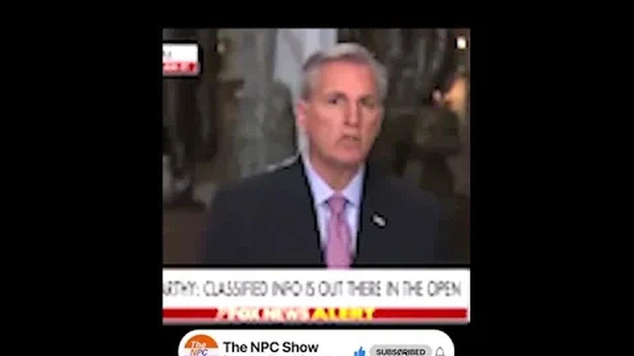 McCarthy Asked To Release ALL January 6th Video Footage 🟠⚪🟣 The NPC Show