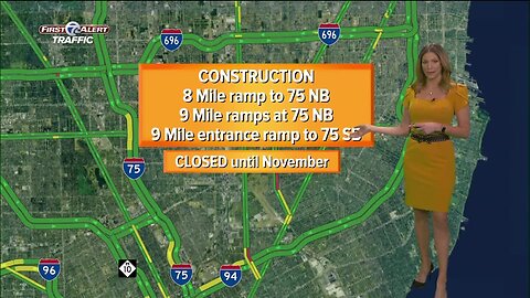 Looking at this weekend's road construction