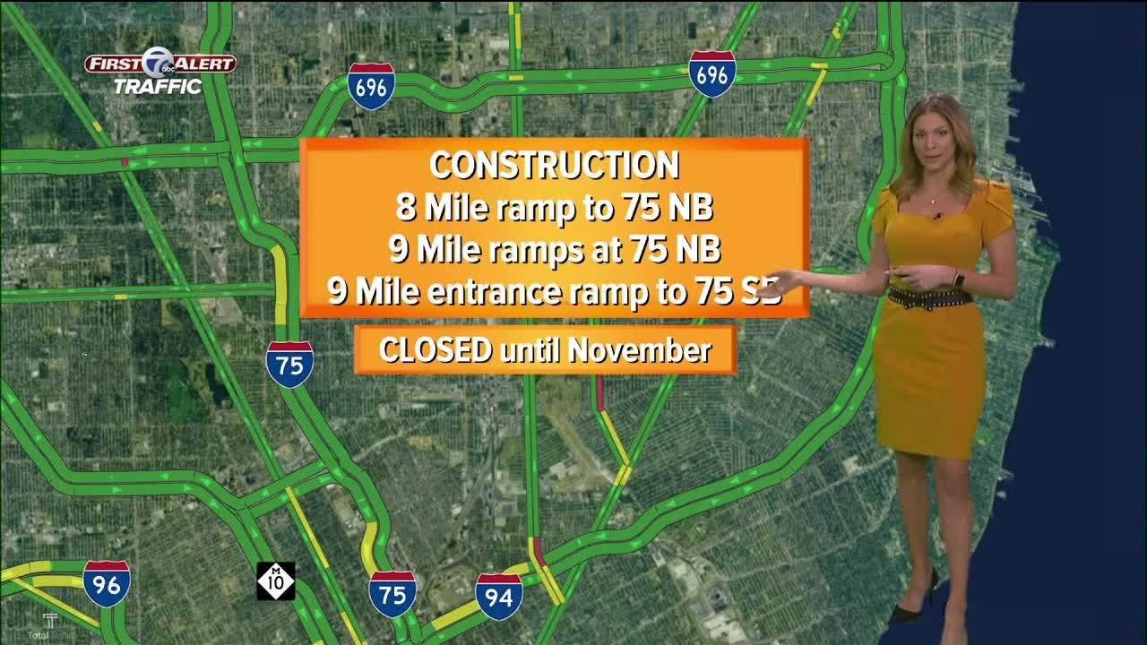 Looking at this weekend's road construction