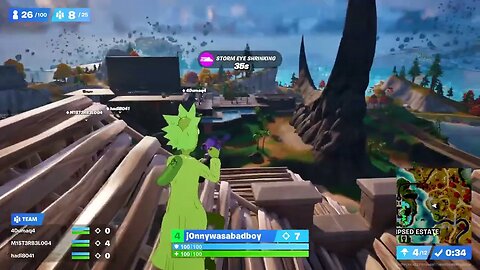 Fortnite Level 3 backpack 19 kill crown victory