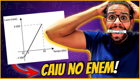 ESTUDO DE GRÁFICO EM QUESTÃO NO ENEM | ESTUDO DE FUNÇÕES