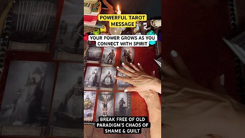TAROT MESSAGE FOR THE SHIFT #goodvibes #shortsfeed #tarot #spiritualawakening #spiritguidemessages