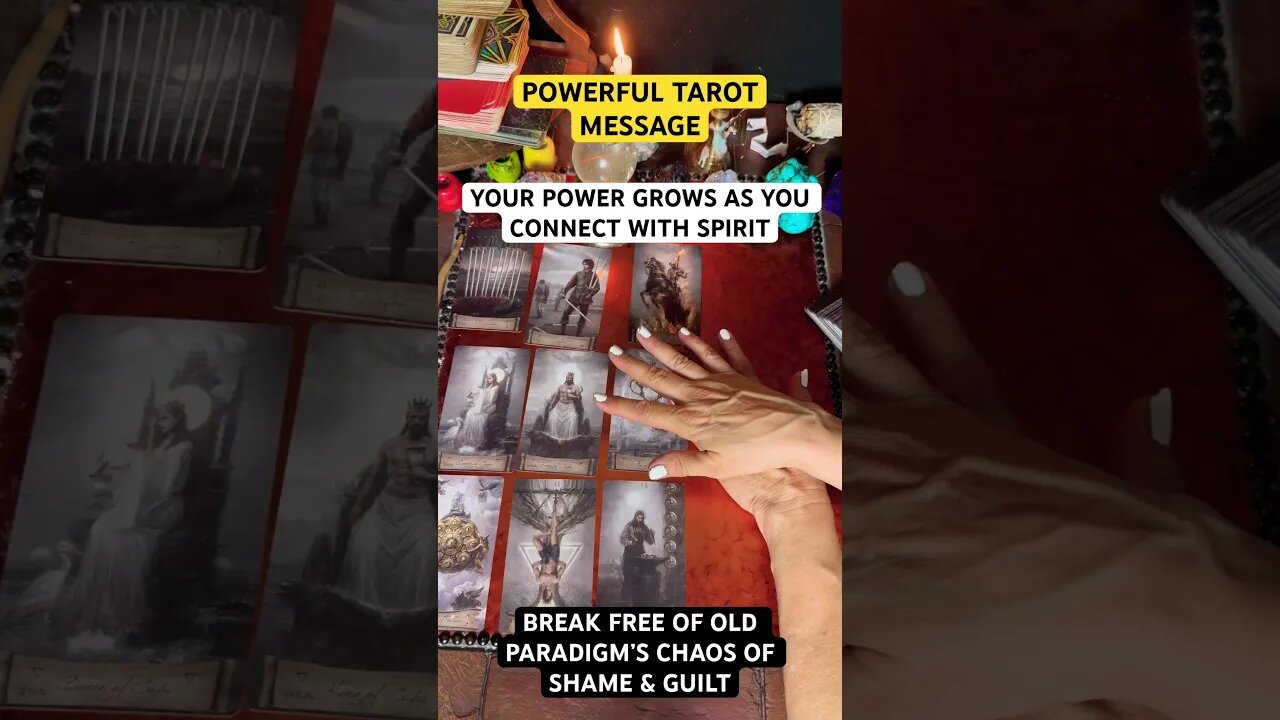 TAROT MESSAGE FOR THE SHIFT #goodvibes #shortsfeed #tarot #spiritualawakening #spiritguidemessages