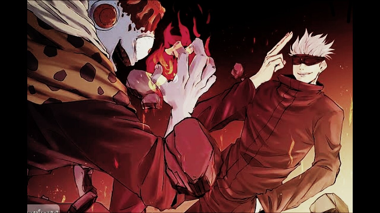 Gojo vs jogo superb and exciting fight of jujutsu kaisen in English dubbed
