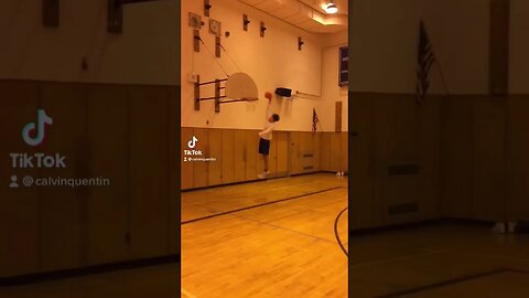 My first ever dunk in 8th grade