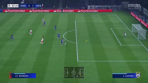 Nottingham Forest S:9 2026-2027 UEFA Champions League Group Play Match 3 @ Anderlecht (2-0-0)