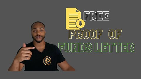 How to get a FREE PROOF of FUNDS Letter in the SAME DAY #wholesalingrealestate #sellerobjections #S2