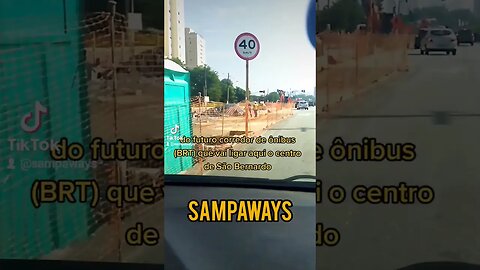 OBRAS BRT - SÃO BERNARDO