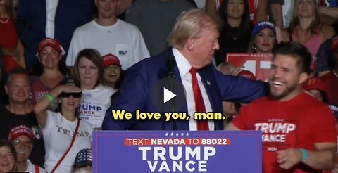 UFC Champion Henry Cejudo praises President Trump for being willing to risk his life...