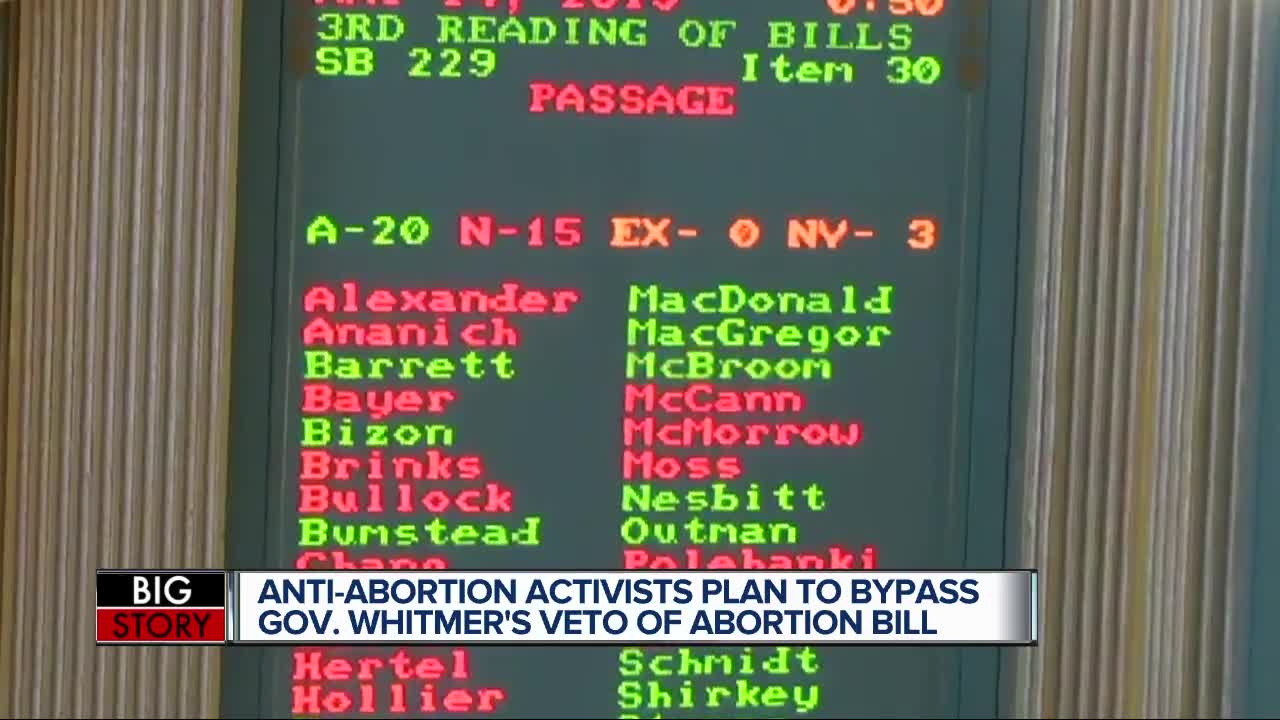 Michigan Senate votes to ban second-trimester abortion procedure